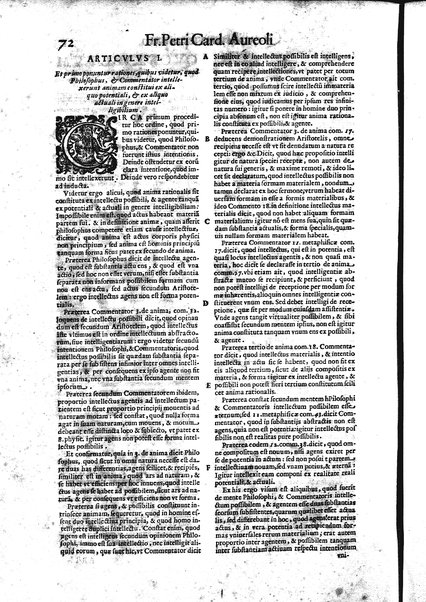 2: Commentariorum in secundum librum sententiarum tomus secundus