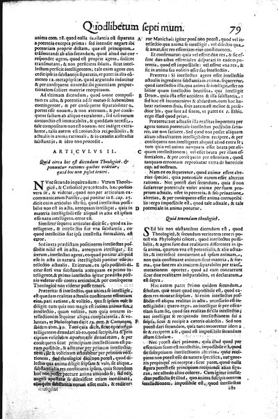 2: Commentariorum in secundum librum sententiarum tomus secundus