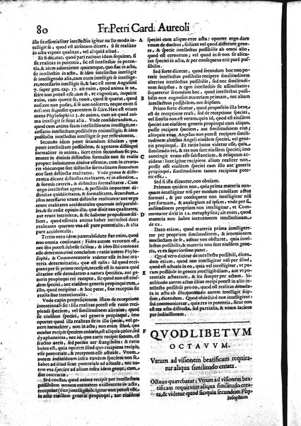 2: Commentariorum in secundum librum sententiarum tomus secundus