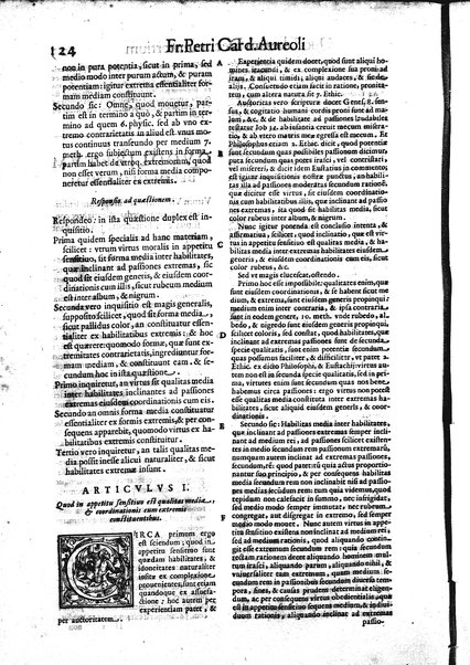 2: Commentariorum in secundum librum sententiarum tomus secundus