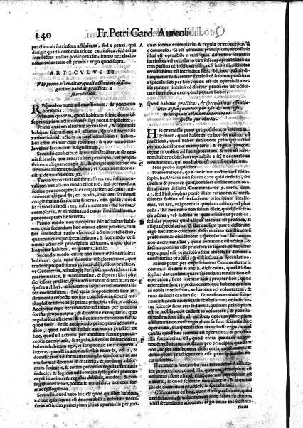 2: Commentariorum in secundum librum sententiarum tomus secundus