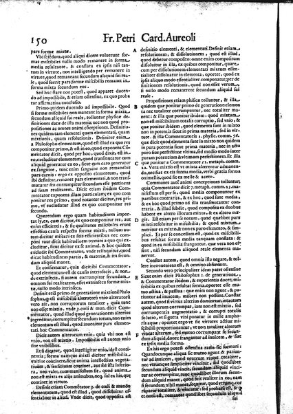 2: Commentariorum in secundum librum sententiarum tomus secundus