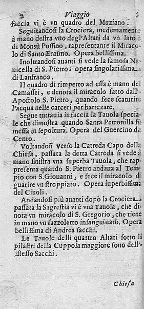 Viaggio pittoresco in cui si notano distintamente tutte le pitture famose de' più celebri pittori, che si conseruano in qualsiuoglia città dell'Italia. Descritto da Giacomo Barri pittore in Venetia. Dedicato al molto illust. sign. ... Pietro Paulo Mariani