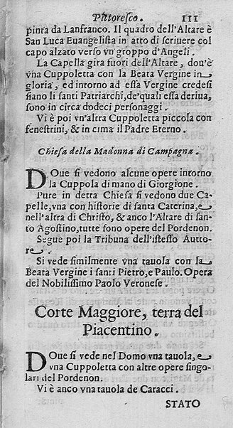 Viaggio pittoresco in cui si notano distintamente tutte le pitture famose de' più celebri pittori, che si conseruano in qualsiuoglia città dell'Italia. Descritto da Giacomo Barri pittore in Venetia. Dedicato al molto illust. sign. ... Pietro Paulo Mariani