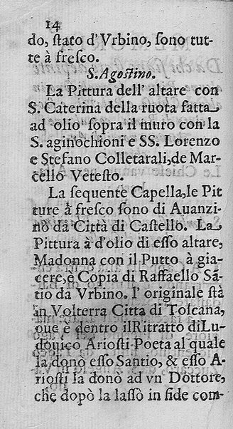 Memoria fatta dal signor Gaspare Celio dell'habito di Christo. Delli nomi dell'artefici delle pitture, che sono in alcune chiese, facciate, e palazzi di Roma