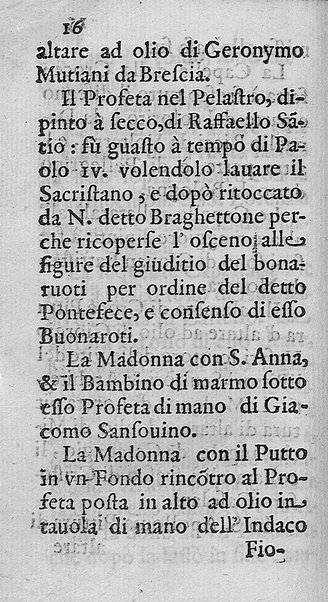 Memoria fatta dal signor Gaspare Celio dell'habito di Christo. Delli nomi dell'artefici delle pitture, che sono in alcune chiese, facciate, e palazzi di Roma
