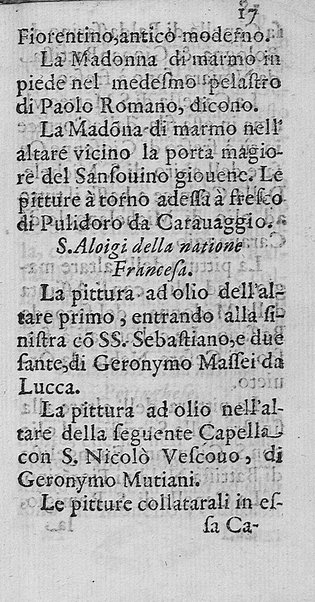 Memoria fatta dal signor Gaspare Celio dell'habito di Christo. Delli nomi dell'artefici delle pitture, che sono in alcune chiese, facciate, e palazzi di Roma