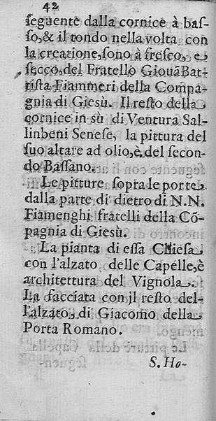 Memoria fatta dal signor Gaspare Celio dell'habito di Christo. Delli nomi dell'artefici delle pitture, che sono in alcune chiese, facciate, e palazzi di Roma