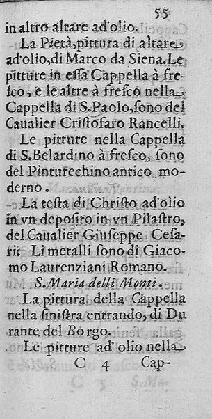 Memoria fatta dal signor Gaspare Celio dell'habito di Christo. Delli nomi dell'artefici delle pitture, che sono in alcune chiese, facciate, e palazzi di Roma