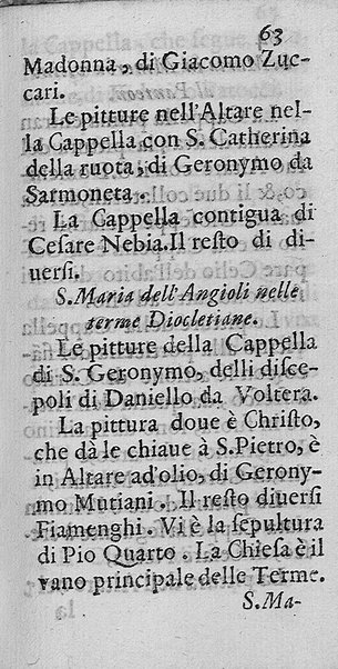 Memoria fatta dal signor Gaspare Celio dell'habito di Christo. Delli nomi dell'artefici delle pitture, che sono in alcune chiese, facciate, e palazzi di Roma