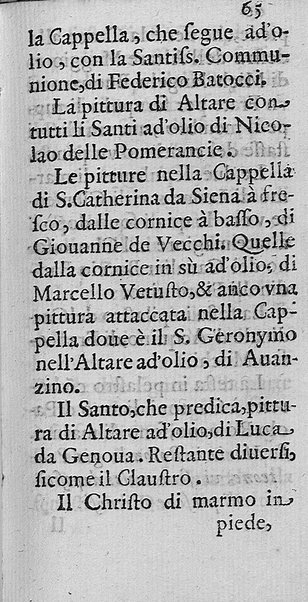 Memoria fatta dal signor Gaspare Celio dell'habito di Christo. Delli nomi dell'artefici delle pitture, che sono in alcune chiese, facciate, e palazzi di Roma