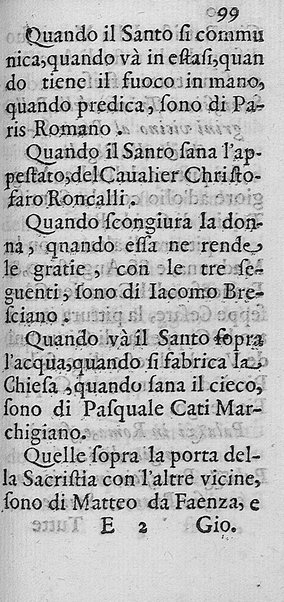 Memoria fatta dal signor Gaspare Celio dell'habito di Christo. Delli nomi dell'artefici delle pitture, che sono in alcune chiese, facciate, e palazzi di Roma