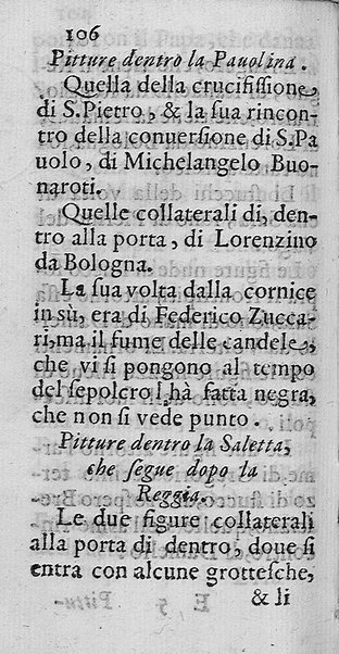 Memoria fatta dal signor Gaspare Celio dell'habito di Christo. Delli nomi dell'artefici delle pitture, che sono in alcune chiese, facciate, e palazzi di Roma