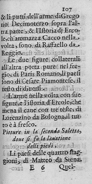 Memoria fatta dal signor Gaspare Celio dell'habito di Christo. Delli nomi dell'artefici delle pitture, che sono in alcune chiese, facciate, e palazzi di Roma