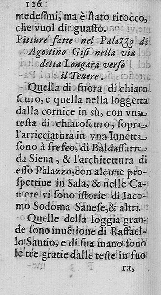Memoria fatta dal signor Gaspare Celio dell'habito di Christo. Delli nomi dell'artefici delle pitture, che sono in alcune chiese, facciate, e palazzi di Roma