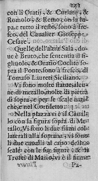 Memoria fatta dal signor Gaspare Celio dell'habito di Christo. Delli nomi dell'artefici delle pitture, che sono in alcune chiese, facciate, e palazzi di Roma