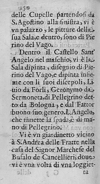 Memoria fatta dal signor Gaspare Celio dell'habito di Christo. Delli nomi dell'artefici delle pitture, che sono in alcune chiese, facciate, e palazzi di Roma