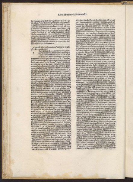 Incipit liber primus [- quartus] de celo et mundo Alberti magni philosophi clarissimi