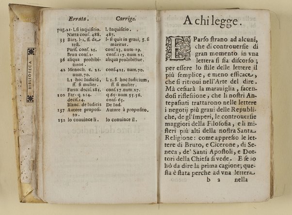Lettera scritta ad vn signore in risposta del libro stampato sopra le ragioni del serenissimo duca di Parma contro la presa della città, e ducato di Castro, esseguita dall'armi pontificie nell'anno 1641
