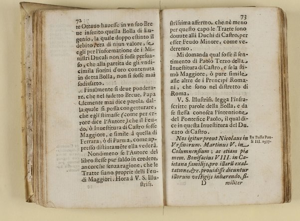 Lettera scritta ad vn signore in risposta del libro stampato sopra le ragioni del serenissimo duca di Parma contro la presa della città, e ducato di Castro, esseguita dall'armi pontificie nell'anno 1641