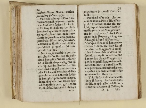 Lettera scritta ad vn signore in risposta del libro stampato sopra le ragioni del serenissimo duca di Parma contro la presa della città, e ducato di Castro, esseguita dall'armi pontificie nell'anno 1641