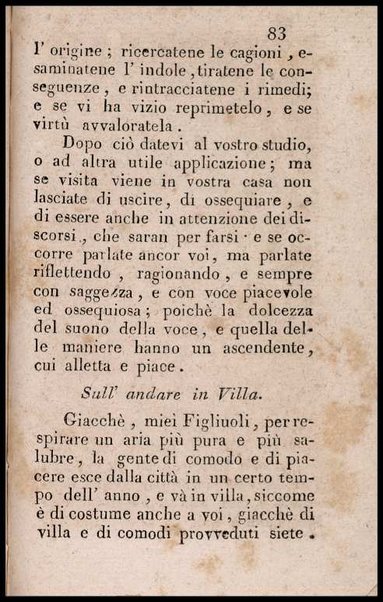 La scienza del ben vivere pe' figliuoli educandi di Vincenzo Corrado ..