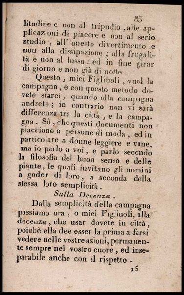 La scienza del ben vivere pe' figliuoli educandi di Vincenzo Corrado ..