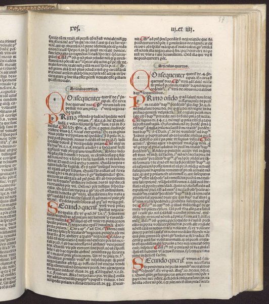 Incipit scriptum super quarto sententiarum editum a fratre Ricardo de media villa ordinis minorum doctore preclarissimo