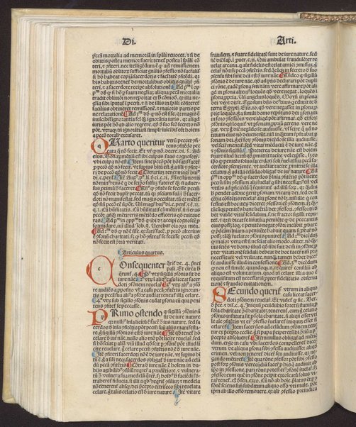 Incipit scriptum super quarto sententiarum editum a fratre Ricardo de media villa ordinis minorum doctore preclarissimo