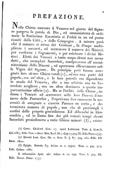 Brevi notizie archeologiche sull'origine delle chiese di Roma conservate, o erette alla dignità parrocchiale dall'immortale sommo pontefice Leone 12. Descrizione dei confini desunta dalle piante topografiche sulle tracce della nuoua riforma. Indice di tutte le strade della città, coi rispettivi numeri, che appartengono ad ogni parrocchia / [Giovanni Battista Bontus]