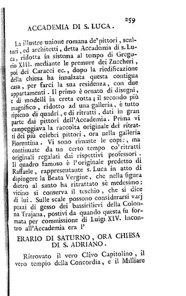 Nuova descrizione de' monumenti antichi ed oggetti d'arte contenuti nel Vaticano e nel Campidoglio colle nuove scoperte fatte alle fabriche più interessanti nel Foro Romano e sue adjacenze ec. compilata per uso de' colti viaggiatori dal sig. avv. D. Carlo Fea, ...