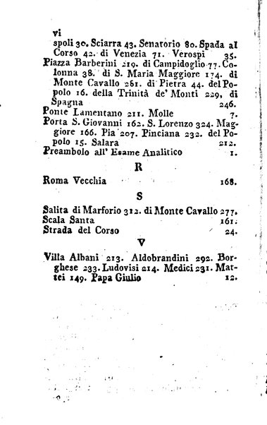 1: Della parte orientale di Roma