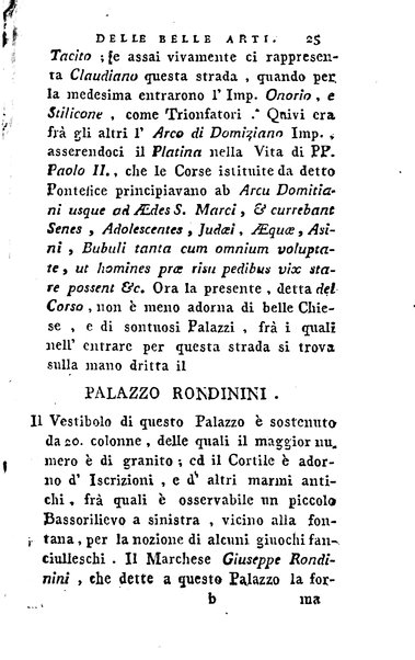 1: Della parte orientale di Roma