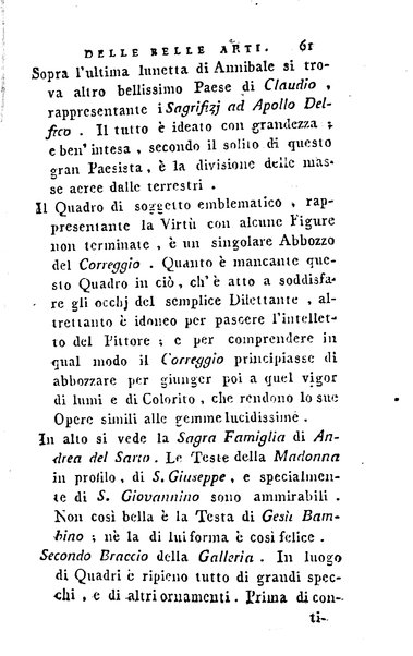 1: Della parte orientale di Roma