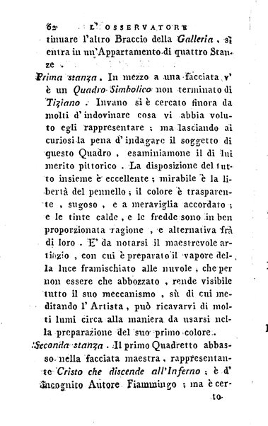1: Della parte orientale di Roma