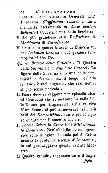 1: Della parte orientale di Roma