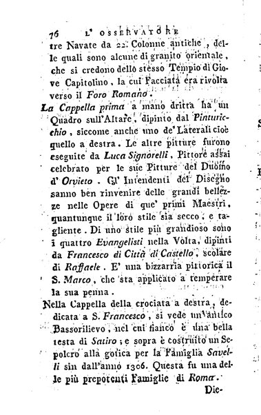 1: Della parte orientale di Roma