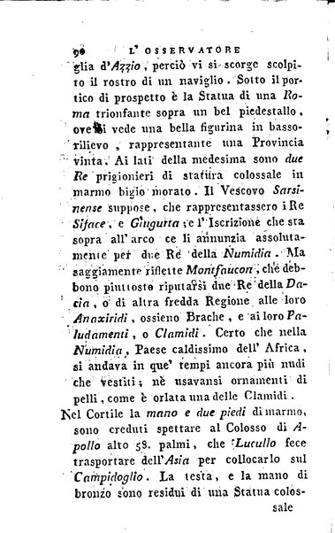 1: Della parte orientale di Roma