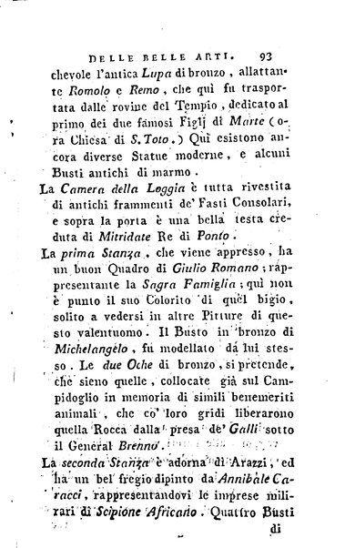 1: Della parte orientale di Roma