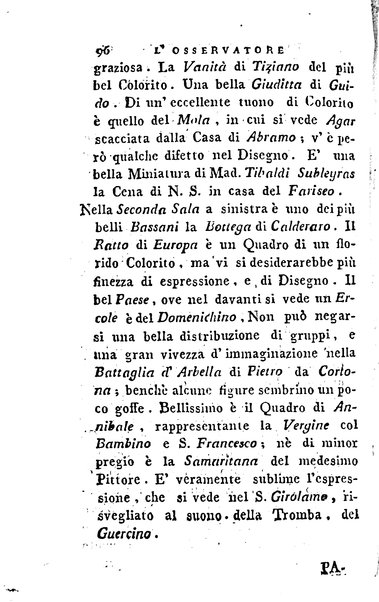 1: Della parte orientale di Roma