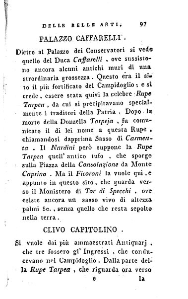 1: Della parte orientale di Roma