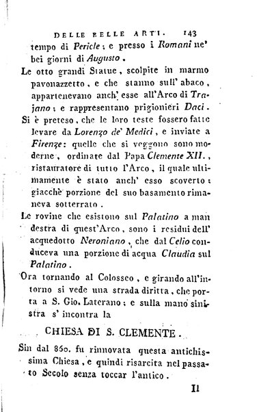 1: Della parte orientale di Roma