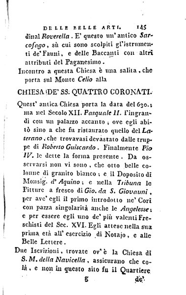 1: Della parte orientale di Roma