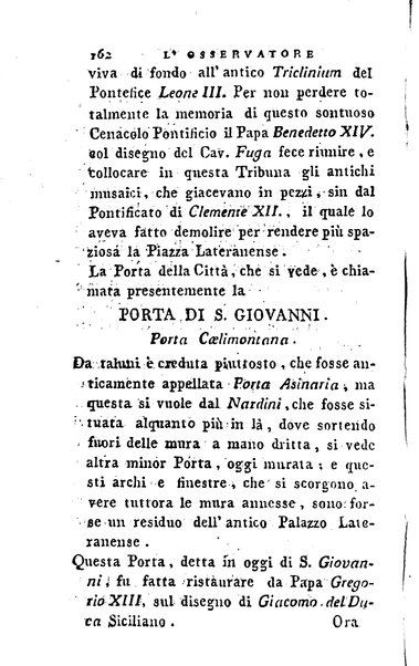 1: Della parte orientale di Roma