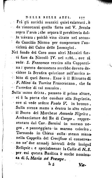 1: Della parte orientale di Roma