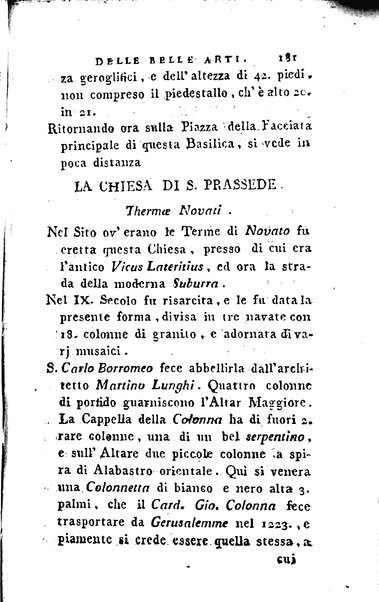 1: Della parte orientale di Roma