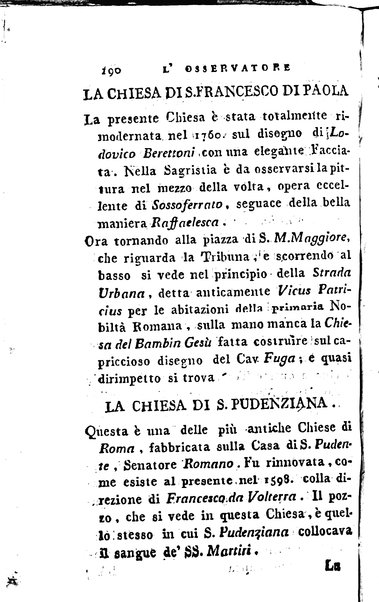 1: Della parte orientale di Roma