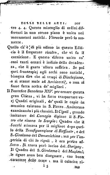 1: Della parte orientale di Roma