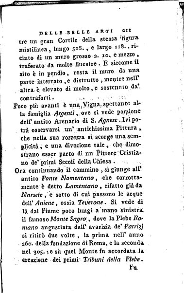 1: Della parte orientale di Roma