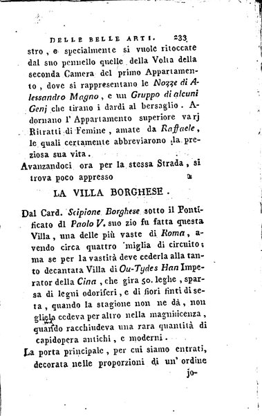 1: Della parte orientale di Roma